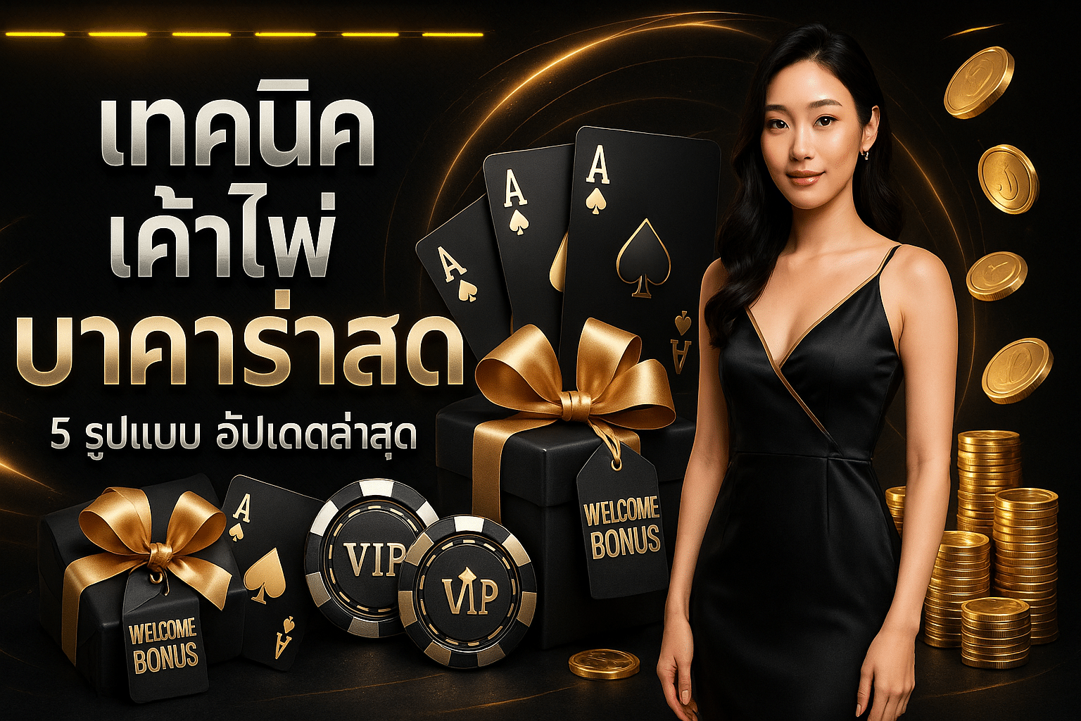 เทคนิค เค้าไพ่ บาคาร่าสด