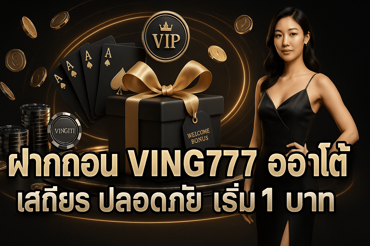 ฝากถอน VING777 ออโต้
