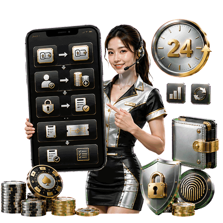 แจ้งฝากถอนเงิน 24 ชม. ด้วยระบบออโต้ที่โปร่งใส