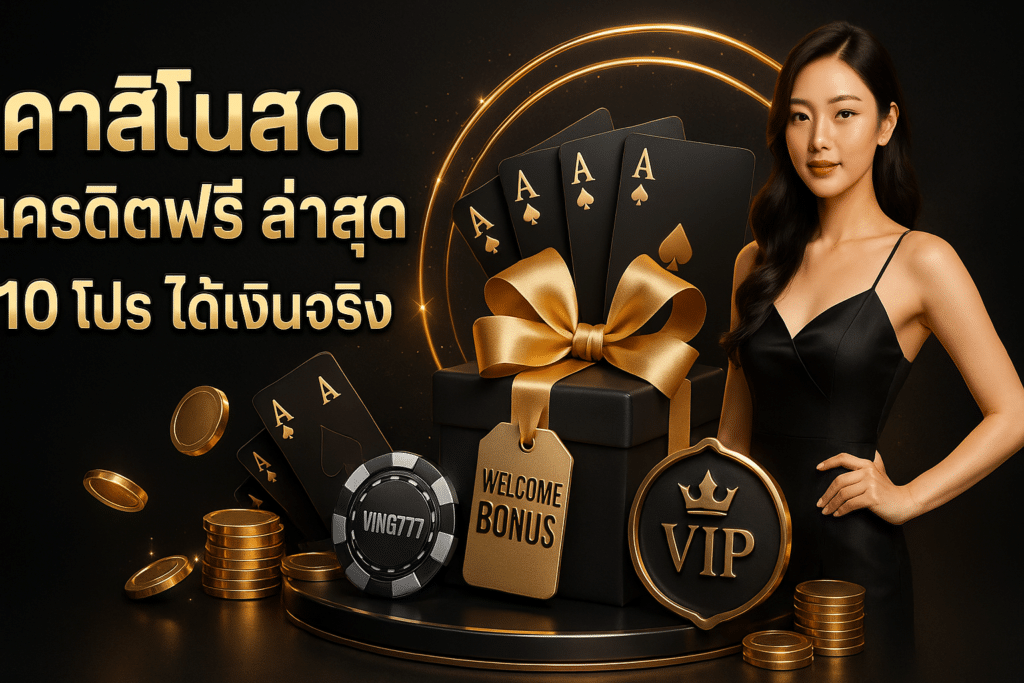 คาสิโนสด เครดิตฟรี ล่าสุด