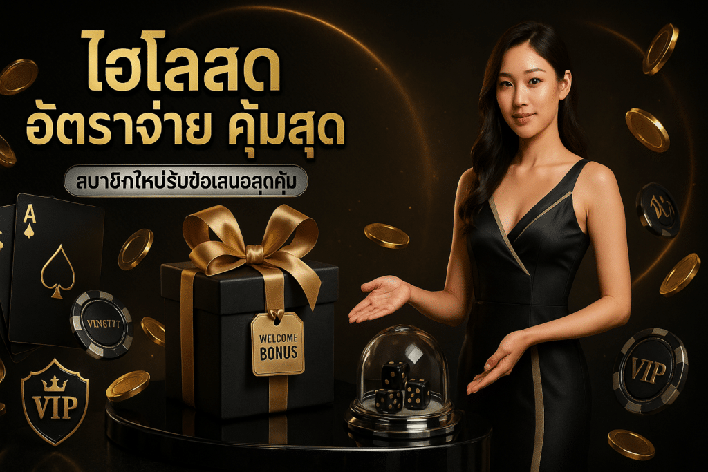 ไฮโลสด อัตราจ่าย คุ้มสุด