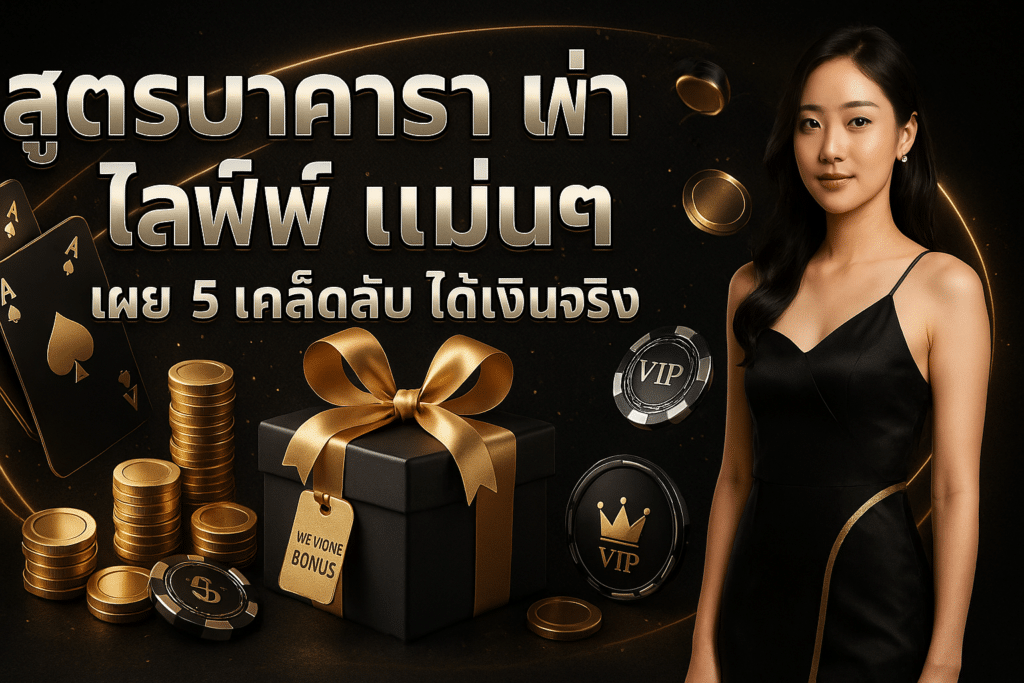 สูตรบาคาร่า ไลฟ์ แม่นๆ