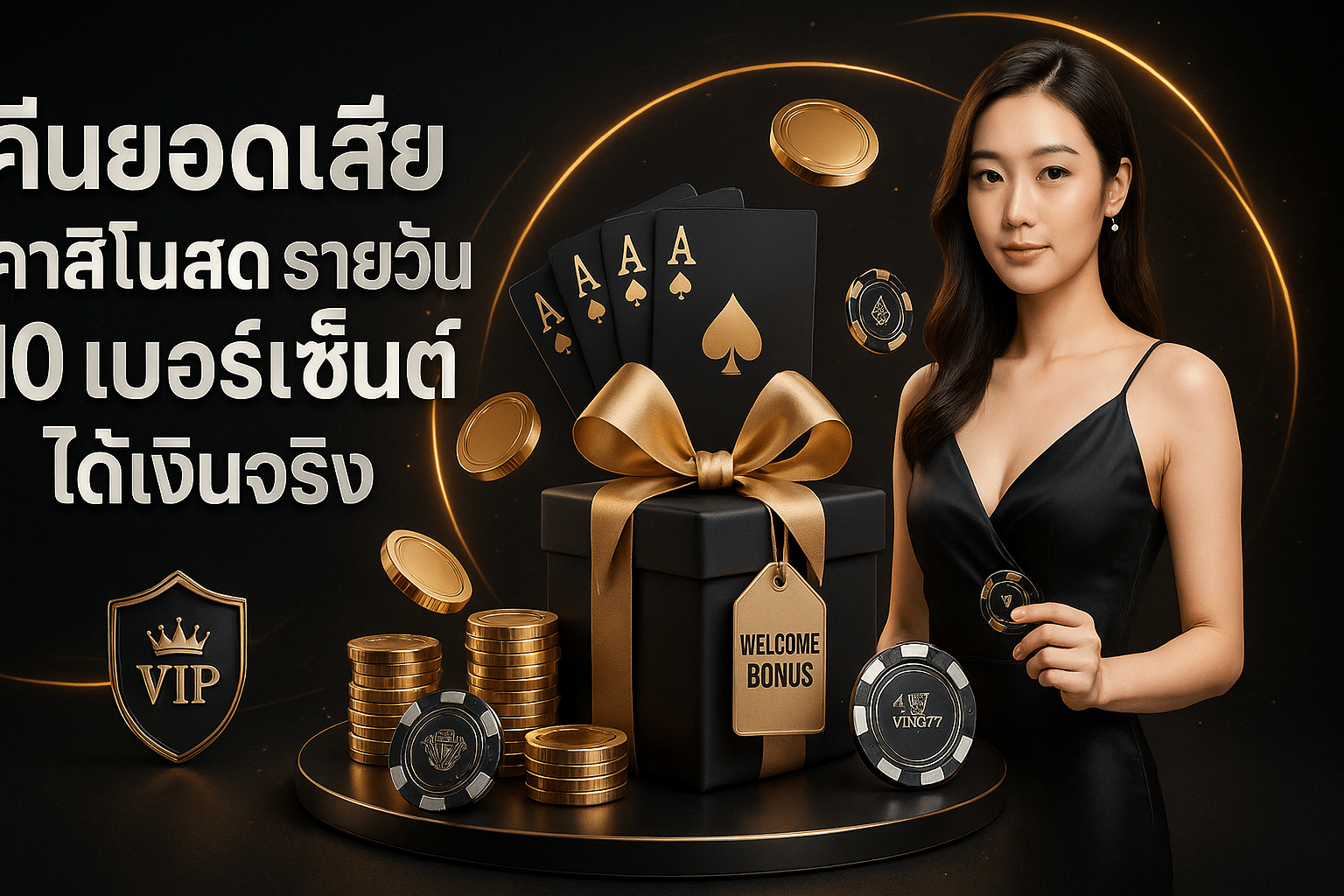 คืนยอดเสีย คาสิโนสด รายวัน