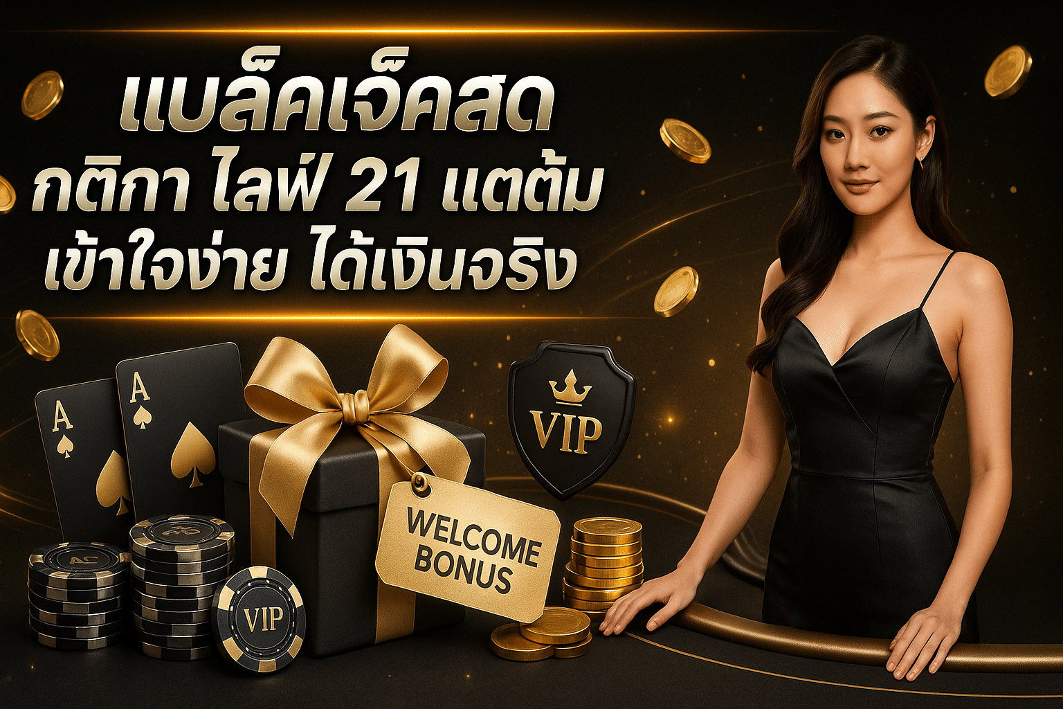 แบล็คแจ็คสด กติกา ไลฟ์